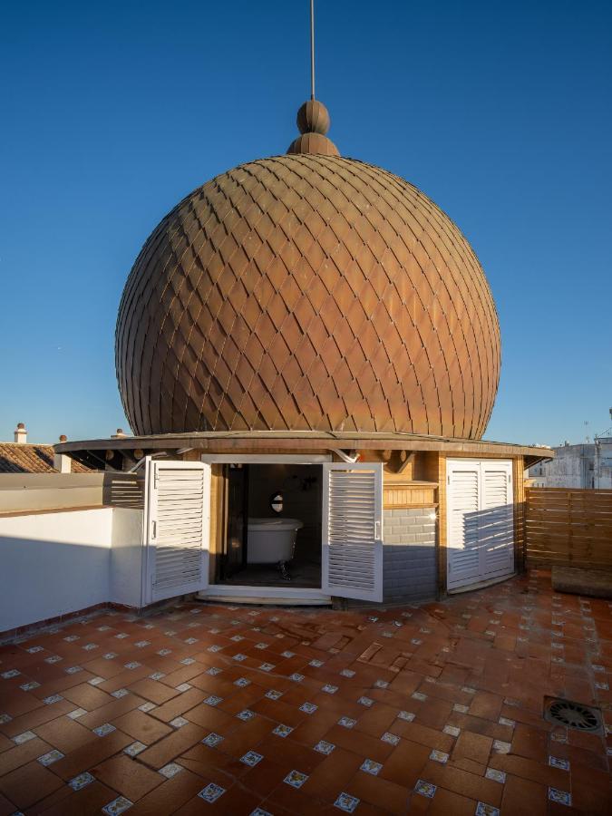 Conjunto De Apartamentos Antiguo Palacio Hotel Paris Huelva Exterior photo